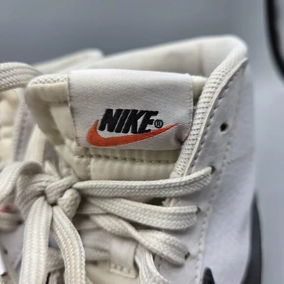Nike Blazer Mid 77 White / Black Swoosh Youth Sneakers Shoes Size 5.5 Y - Picture 2 of 12